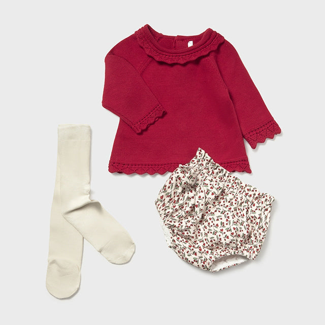 Conjunto Short y Leotardo I5 Guinda