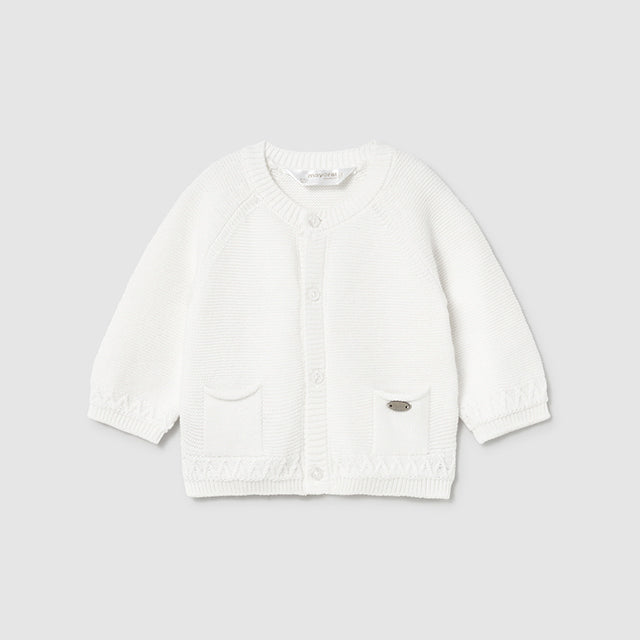 Cardigan Cuello I5 Crudo