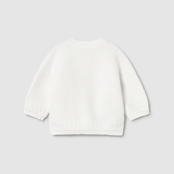 Cardigan Cuello I5 Crudo