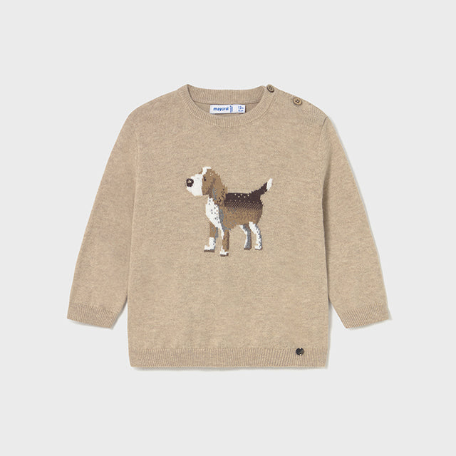 Jersey Intarsia I5 Beige