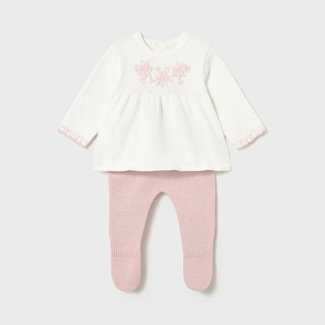Conj Polaina Tricot I5 Cuarzo