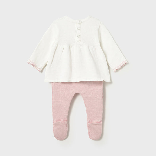 Conj Polaina Tricot I5 Cuarzo