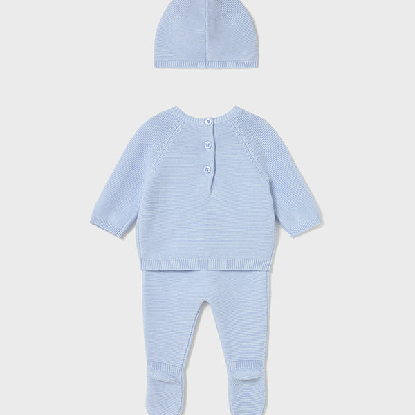 Conj Polaina Gorro I5 Cielo