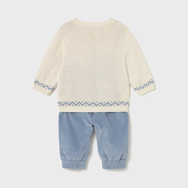 Conj Pantalon Jersey I5 Bluebell