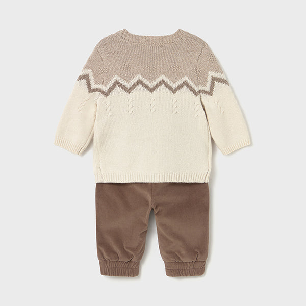 Conj Pantalon Jersey I5 Cacao