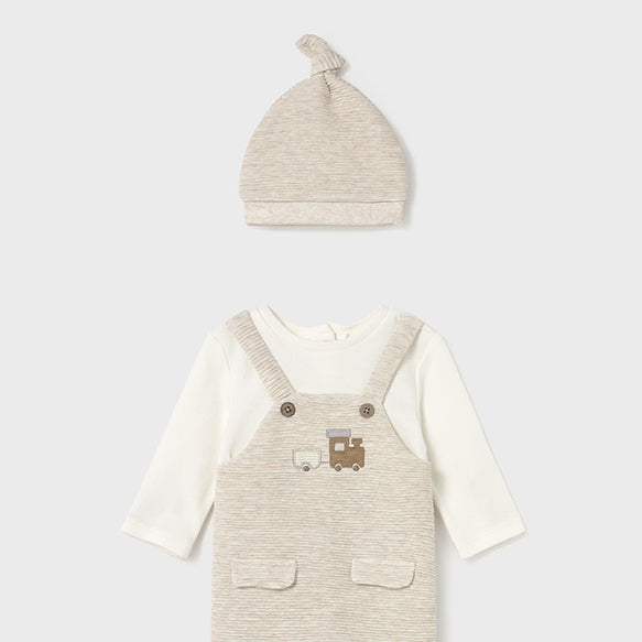 Pelele Peto y Gorro I5 Milk