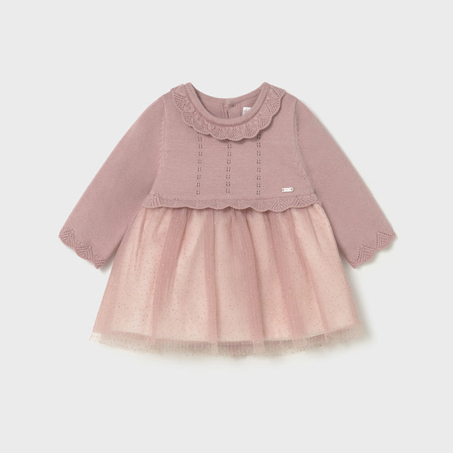 Vestido Tricot Tul I5 Petalo