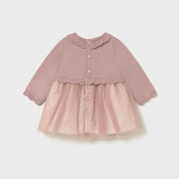 Vestido Tricot Tul I5 Petalo
