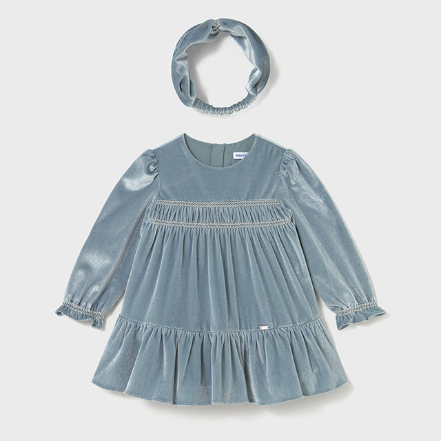 Vestido Terciopelo I5 Bluebell