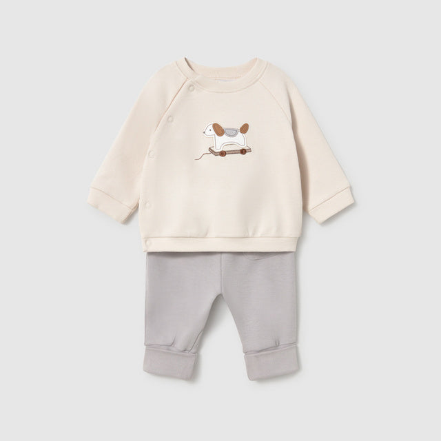 Conjunto Gris I6 Perrito
