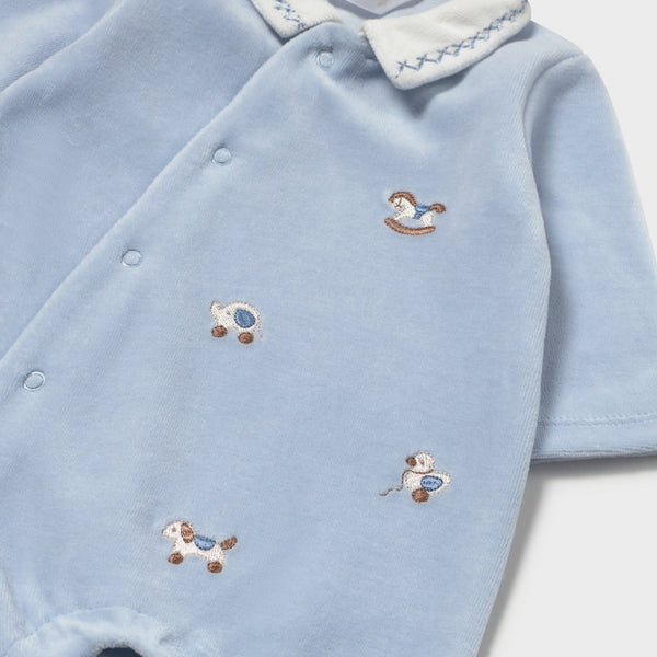 Pelele I6 Beige Cuello Tundosado