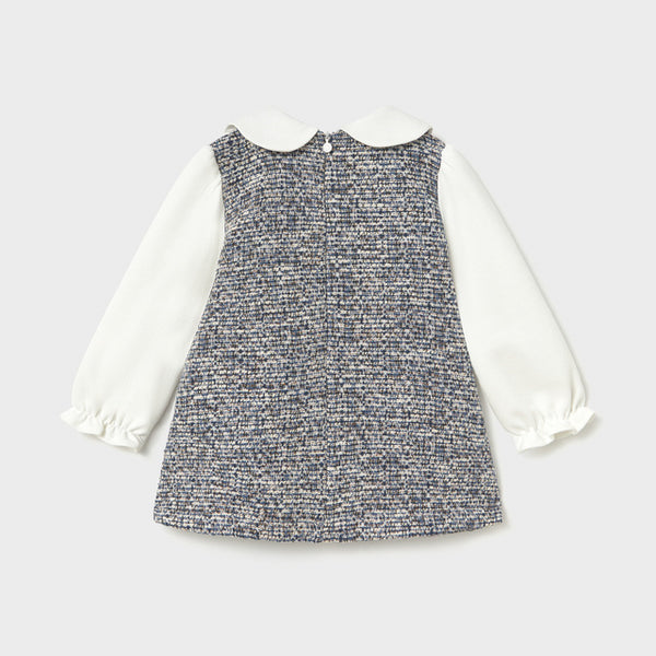 Vestido Tweed I6 Marino