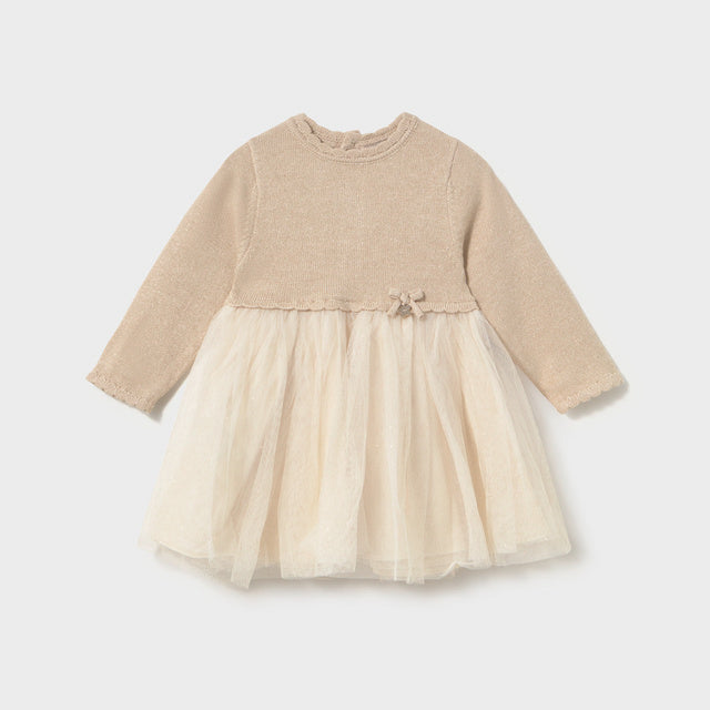 Vestido Tricot y Tul I6 Hojaldre