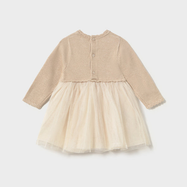 Vestido Tricot y Tul I6 Hojaldre