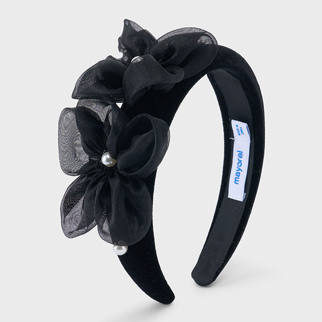 Diadema Terciopelo I6 Negro