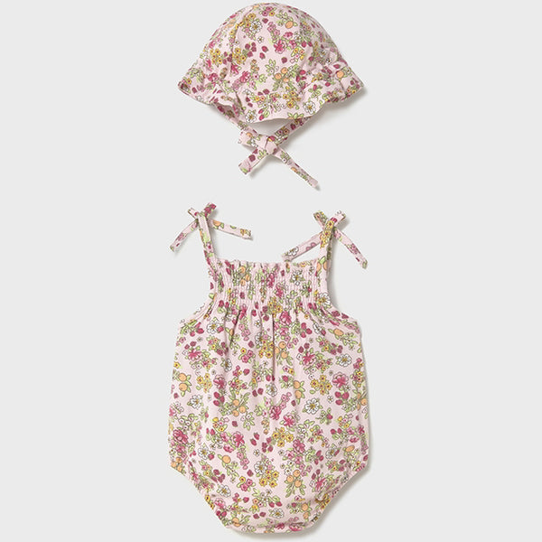 Pelele Punto Gorro V5 C RosaBaby