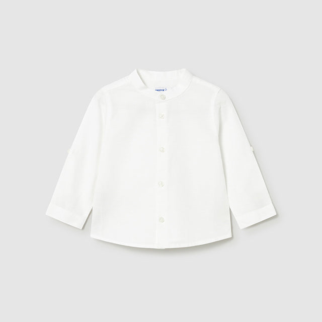 Camisa Lino ML Mao V6 Blanco