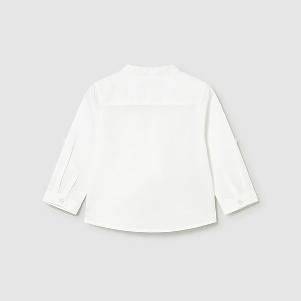 Camisa Lino ML Mao V6 Blanco