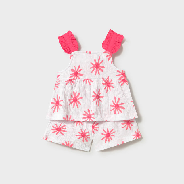 Conj Short Bambula V6 Hibisco