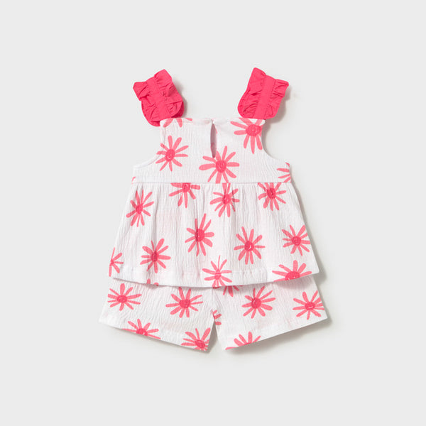 Conj Short Bambula V6 Hibisco