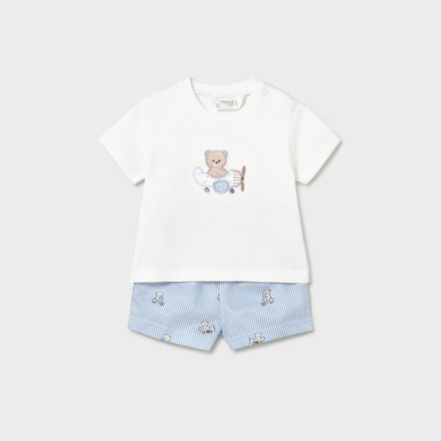 Conj Pant y Short V6 Avion