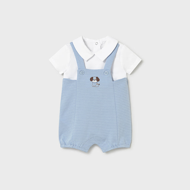 Pelele Peto Cuello V6 Cielo