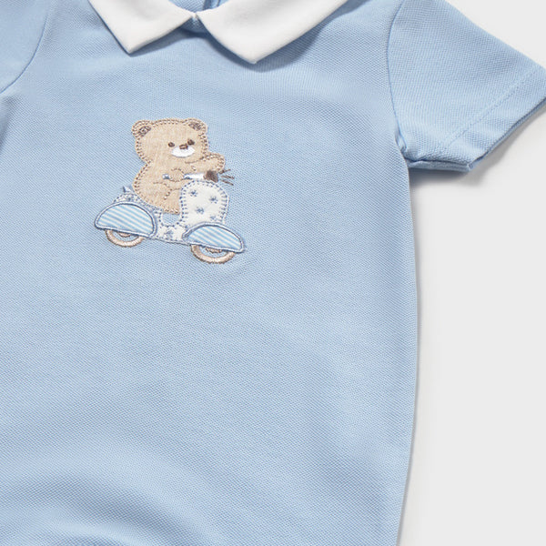 Pelele Azul V6 Moto Oso