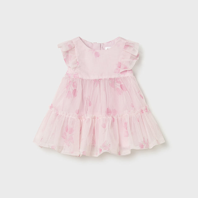 Vestido Rosa Baby V6 Tul