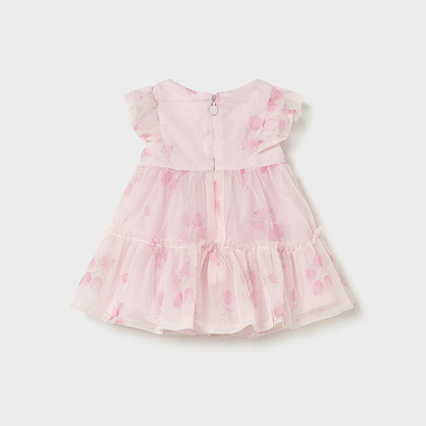 Vestido Rosa Baby V6 Tul