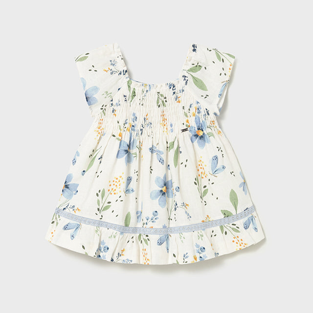 Vestido Estampado V6 Cielo