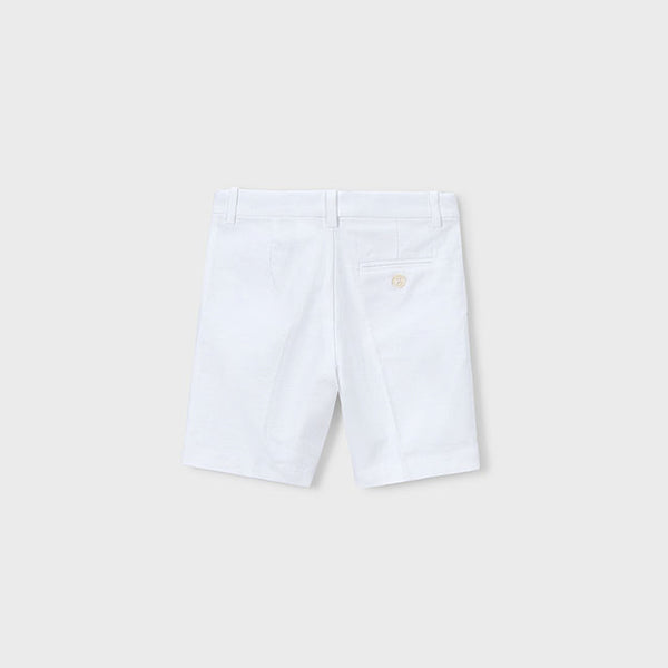 Bermuda Lino Blanco V6 Suiting