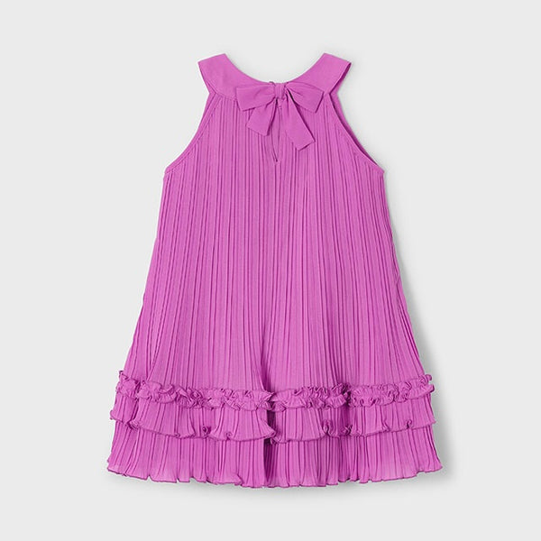Vestido Plisado V5 Orquidea