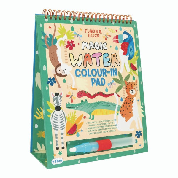 Libreta Pinta con Agua - Jungla