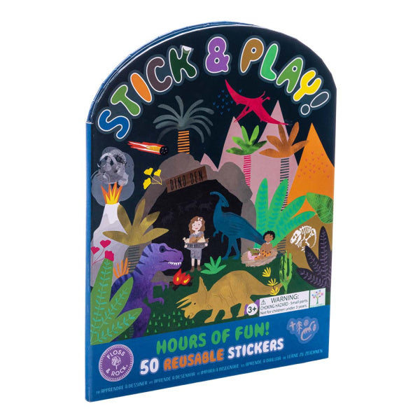 Libreta de Calcomanías - Dinosaurios