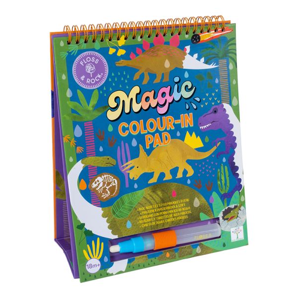 Libreta Pinta con Agua - Dinosaurios