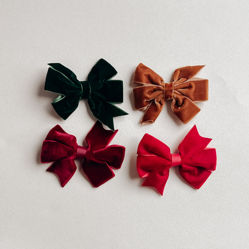 CRI3 Moños Crios - Moños Chiquitos Velvet