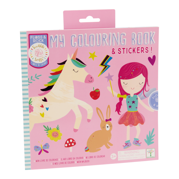 Scribble Sniffs Colouring Book – Hada Arcoíris