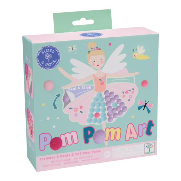 Arte con pompones - Encantado