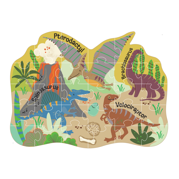Rompecabezas 30 Piezas - Dinosaurio