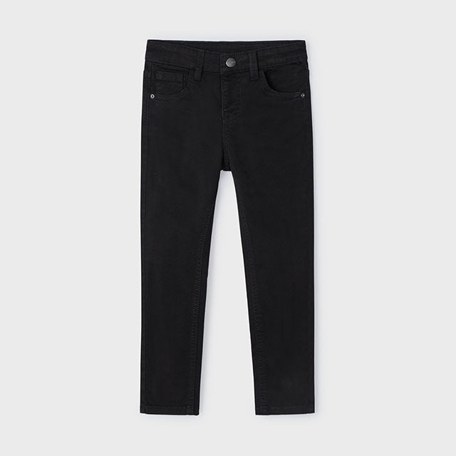 Pantalon Slim Fit Basico I4 Negro