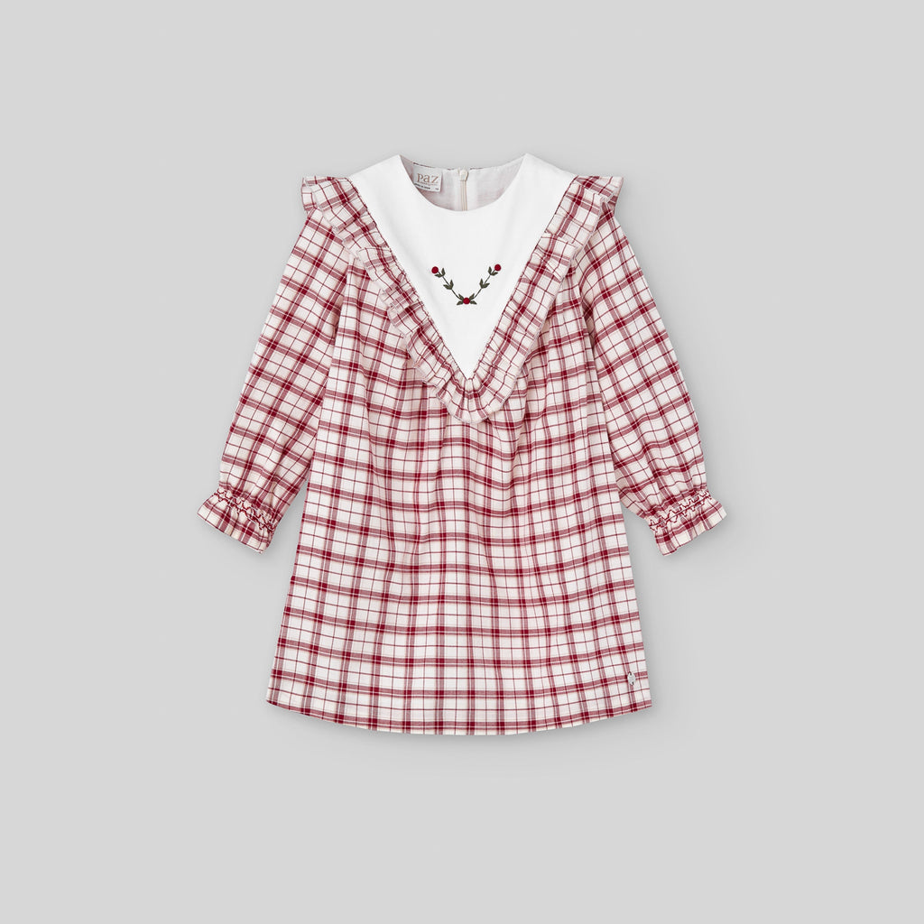 Vestido Cuadros Infantil I5 Acebo