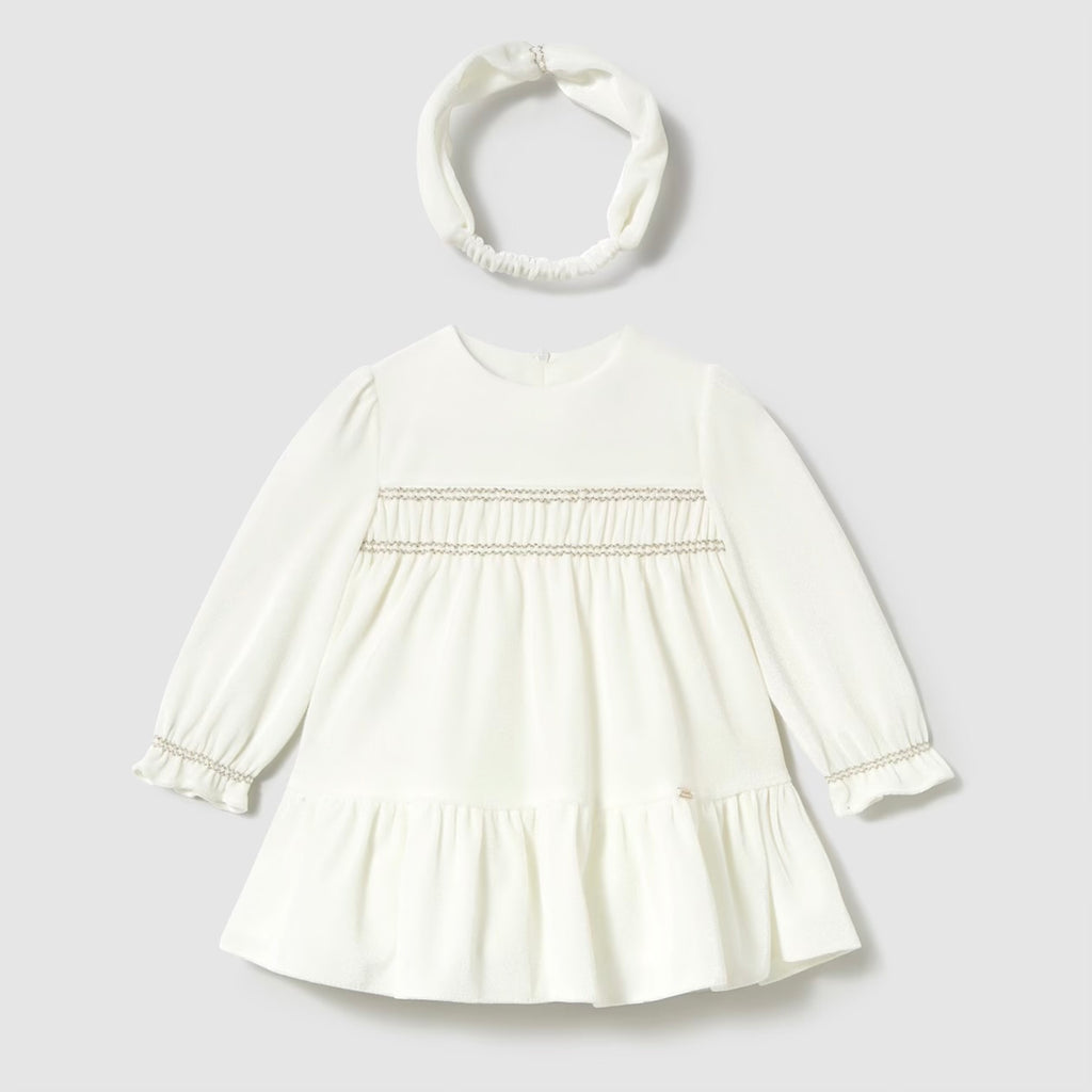 Vestido Terciopelo I5 Crudo