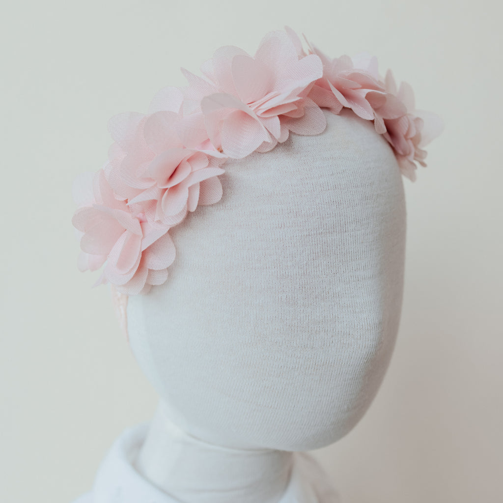 CR24 Moños Crios  - Bandita Con Flores