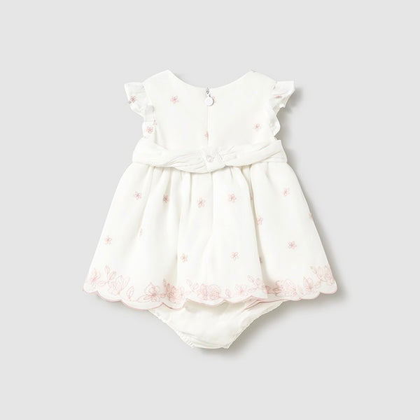 Vestido Cenefa Ceremonia V5 Nata