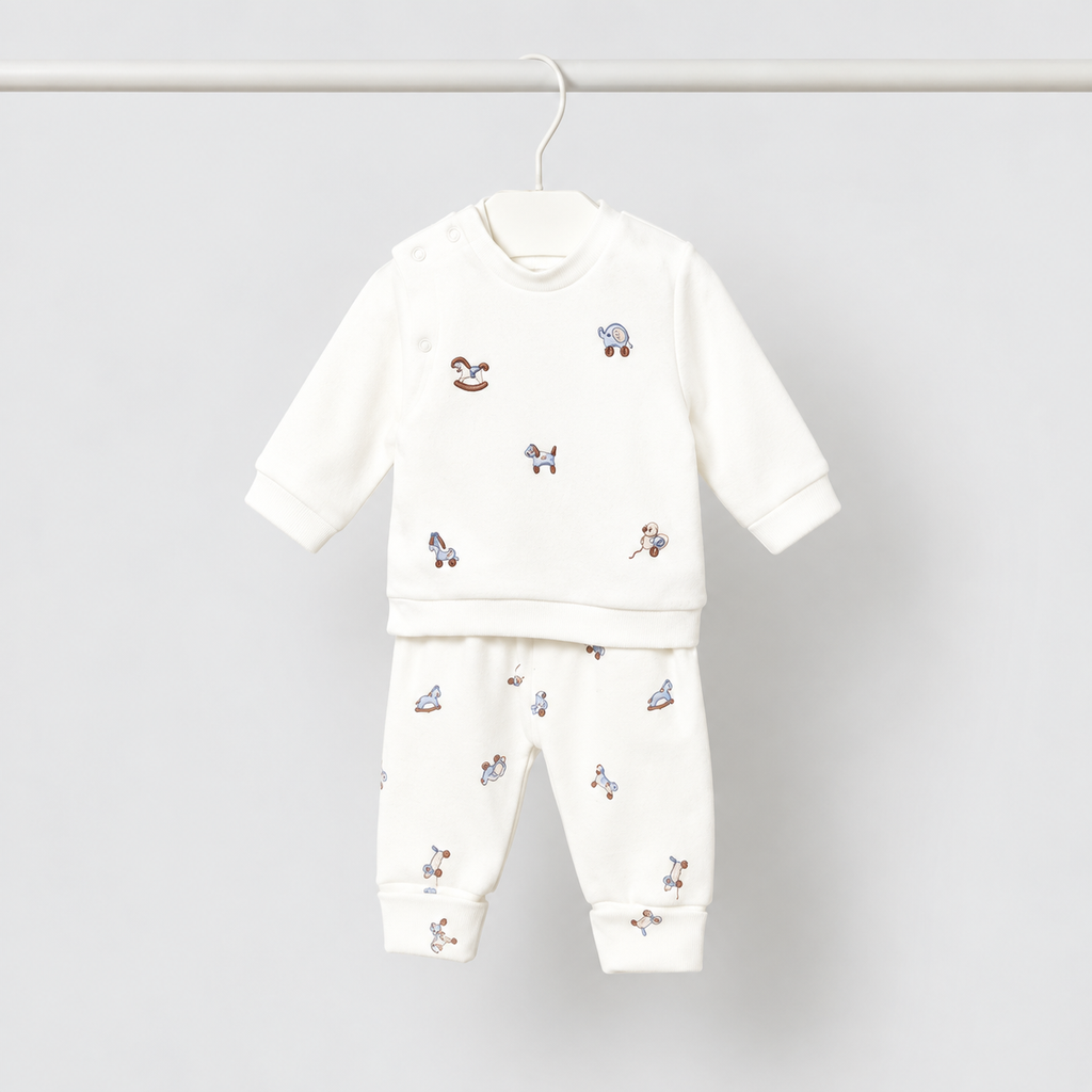 Conjunto I6 Azul Animalitos Mini