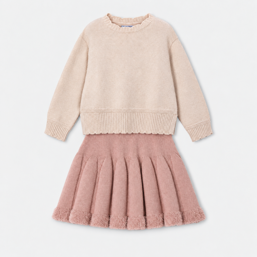 Falda Tricot y Sueter I5 Macchiato