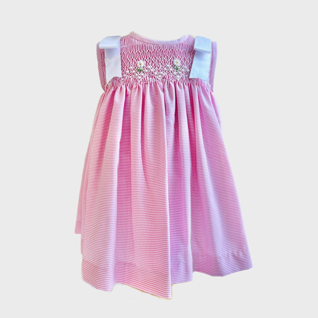 Vestido Olan y Listones V5 Rosas