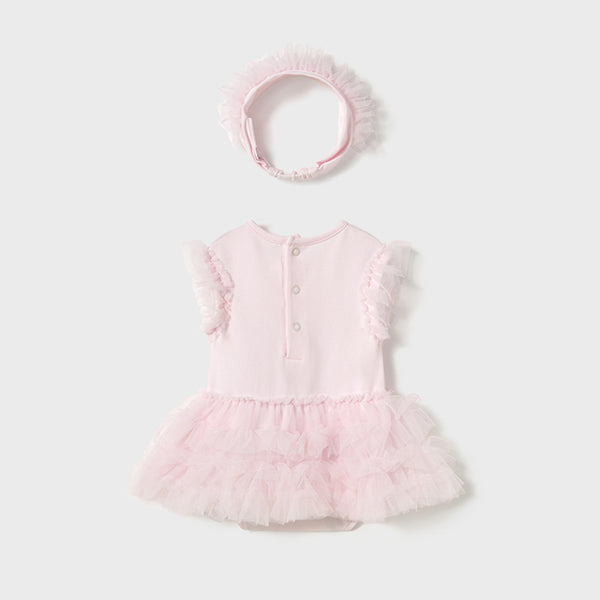 Body Tutu Con Diadema V5 Flor