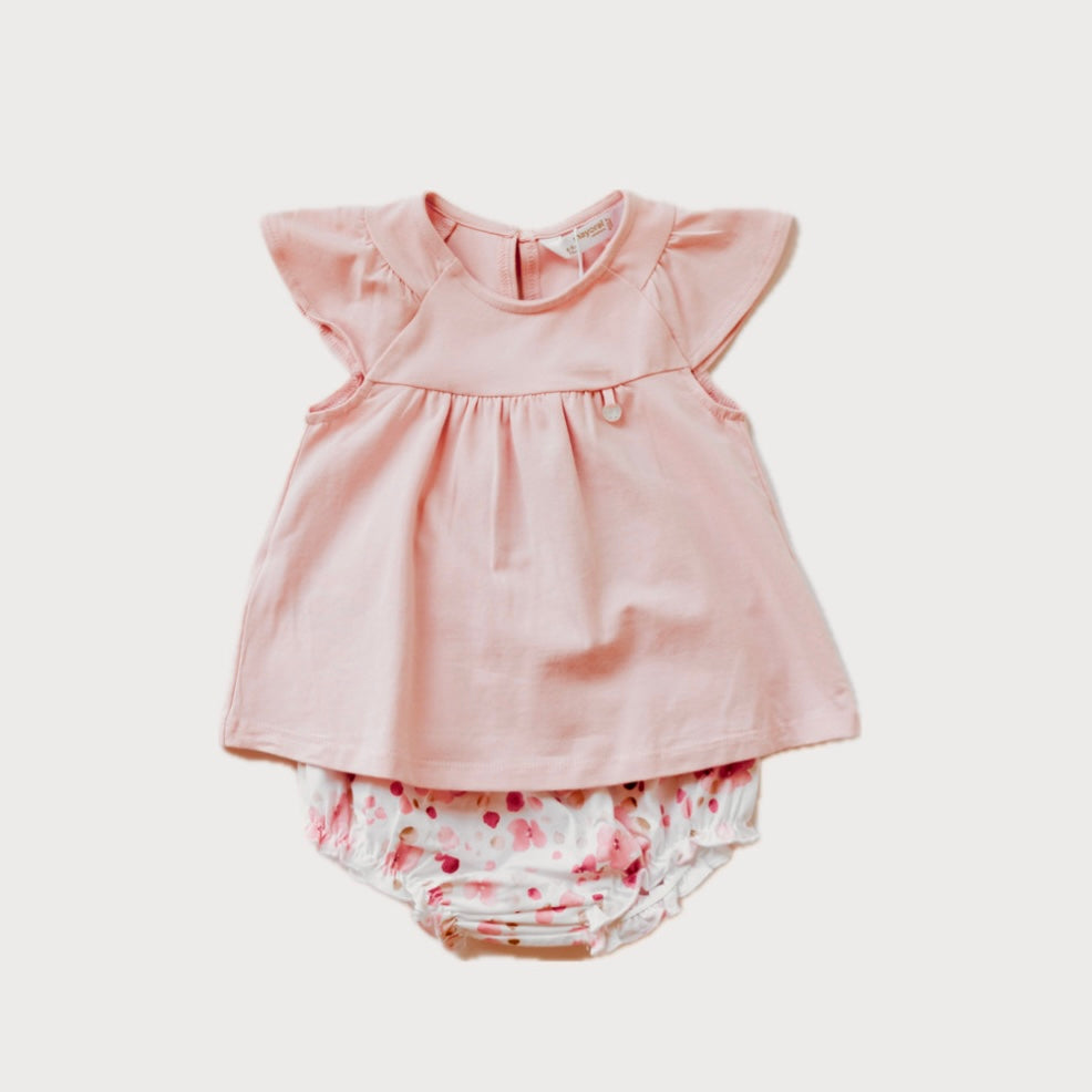 Conjunto Pañalero V5 Flores