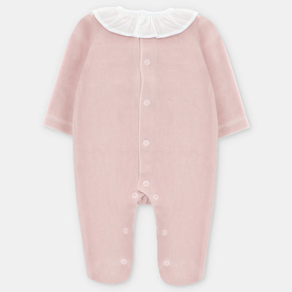 Pelele Terciopelo I5 Smock Rosa